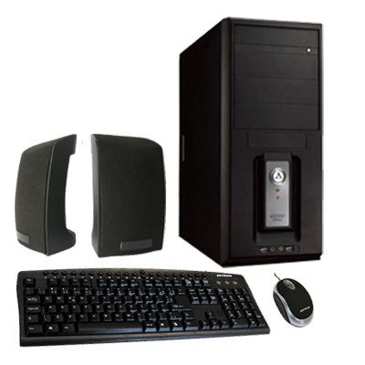 KIT MYMAX PRETO (GABINETE/MOUSE/TECLADO&Caixa SOM)